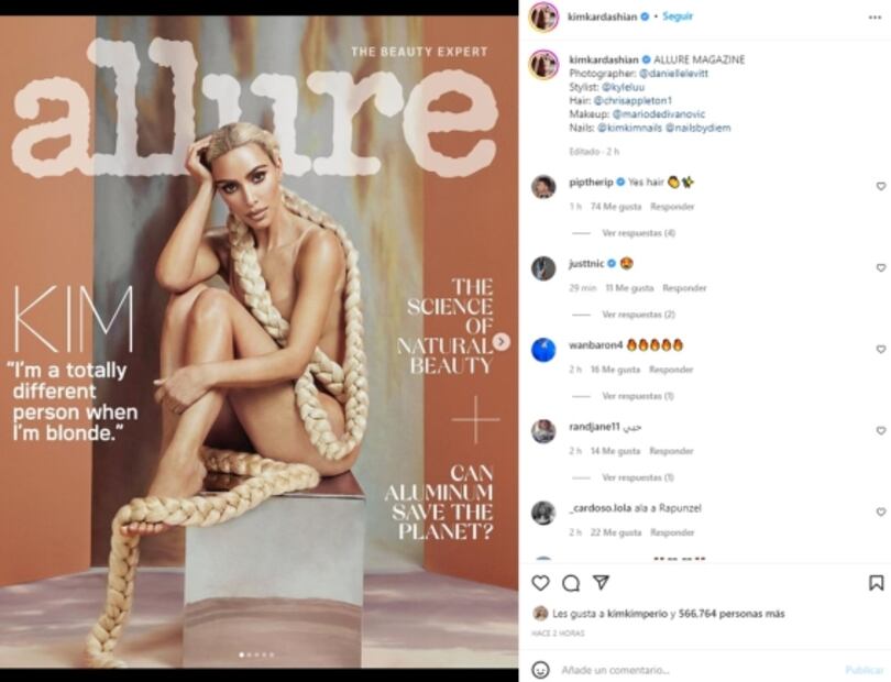 Kim Kardashian reveló por fin si se ha hecho alguna modificación en el rostro 