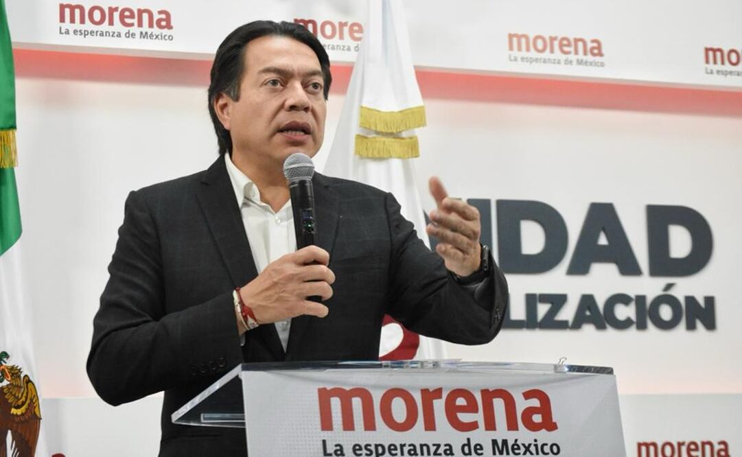 Mario Delgado consideró que Zaldívar tiene una gran experiencia y podría hacer aportaciones valiosas. Foto: Eduardo Castañeda / EL UNIVERSAL