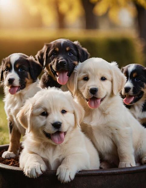 Elegir el nombre de una nueva perra es un momento especial. Fuente: Freepik.