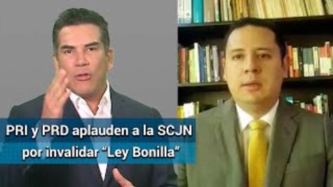 “Ley Bonilla” inválida es celebrada por el PRI y PRD