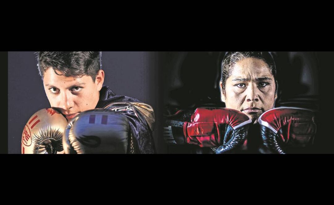 Alejandra Jiménez, aspirante al título del CMB y Martha Salazar, campeona de peso completo (CANCÚN BOXING)