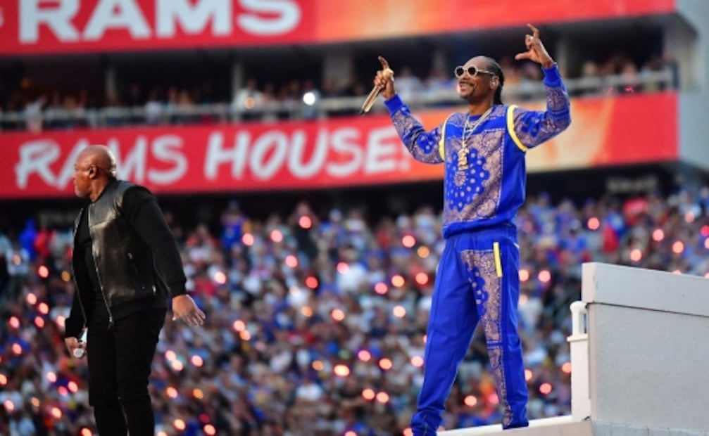 Los momentos más destacados del show de medio tiempo del Super Bowl LVI 