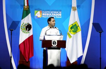 Seguridad, inversiones y empleo, avance de Yucatán: Mauricio Vila