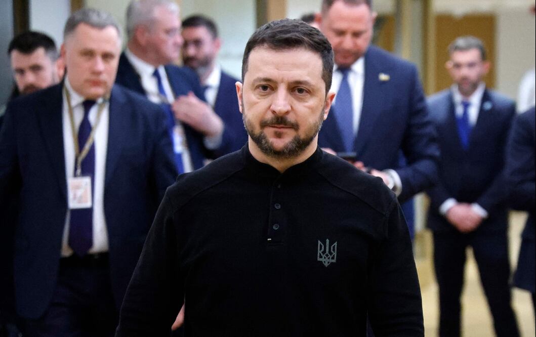 El presidente de Ucrania, Volodimir Zelensky acepta tregua de pascua con Rusia. Foto AFP