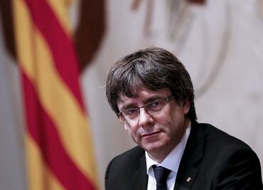 Presidente catalán rechaza ir al Senado español