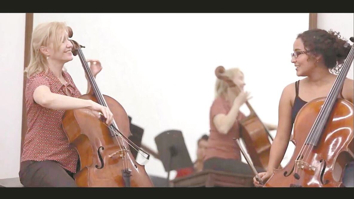 Imágen de la Sinfonieta FMM, programa de formación, nacido en 2019. CORTESÍA