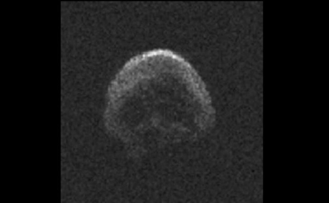 El asteroide "Halloween" se asemeja a una calavera