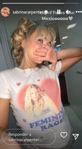 Antes de salir al escenario, la cantante compartió su emoción en redes sociales. Foto: Instagram