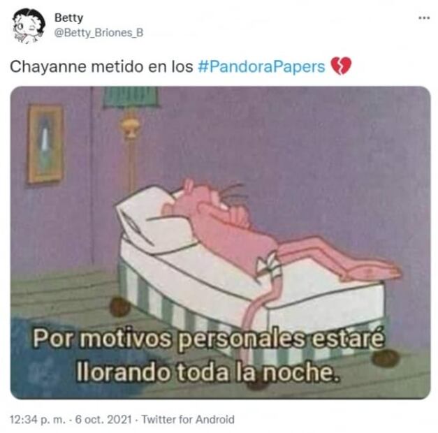 Fans de Chayanne reaccionan con memes a su aparición en los Pandora Papers