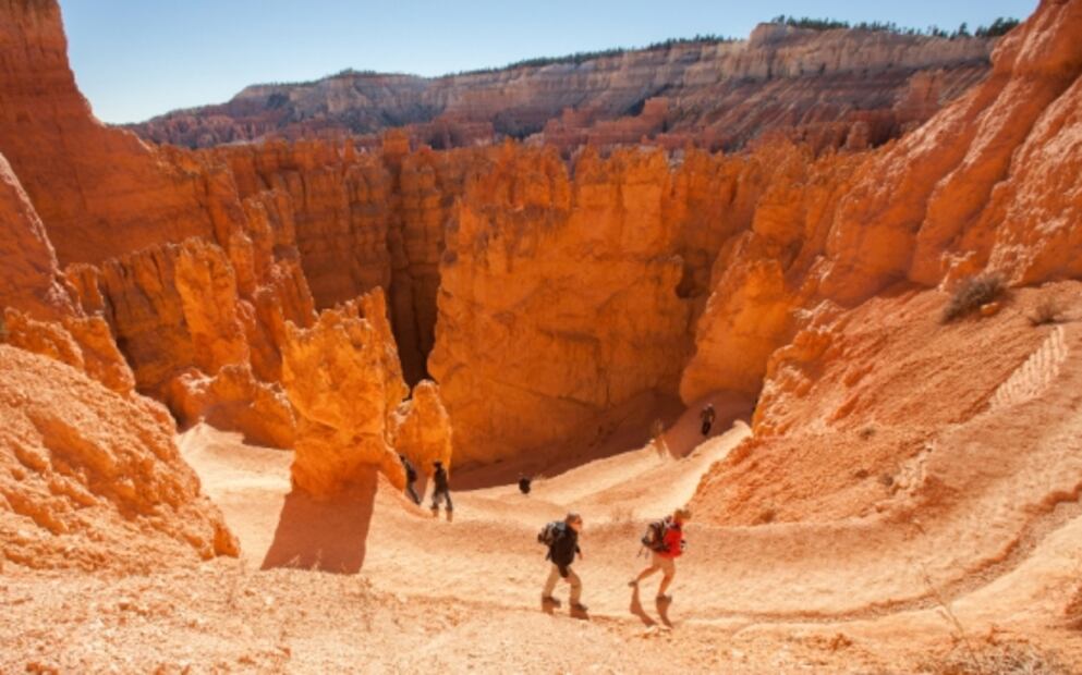 Las fantásticas formaciones de roca de un parque nacional en EEUU