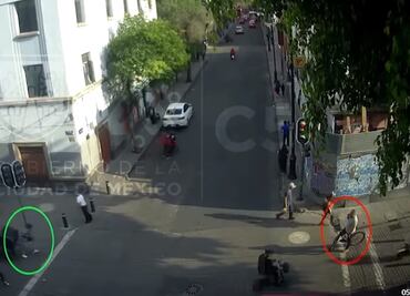 VIDEO: Trabajador choca por accidente con ciclista y este le dispara; C5 apoya en detención