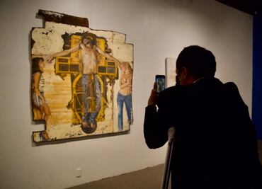 Rafael Cauduro, “maestro del engaño”, celebra en San Ildefonso más de 50 años de trayectoria artística