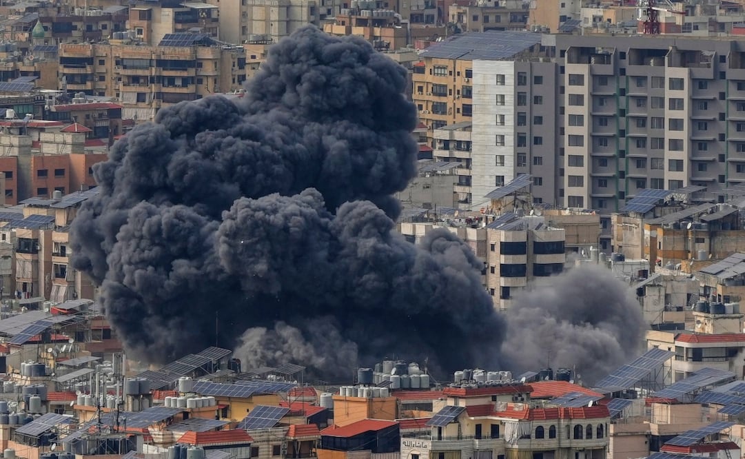 Ataque en Líbano. Foto: AP