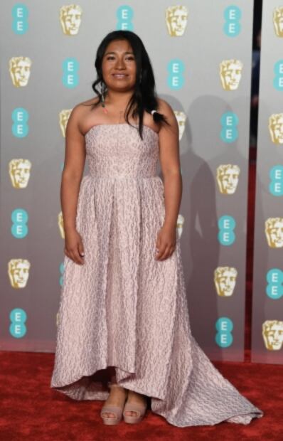El error de Nancy García en la alfombra roja de los BAFTA 2019