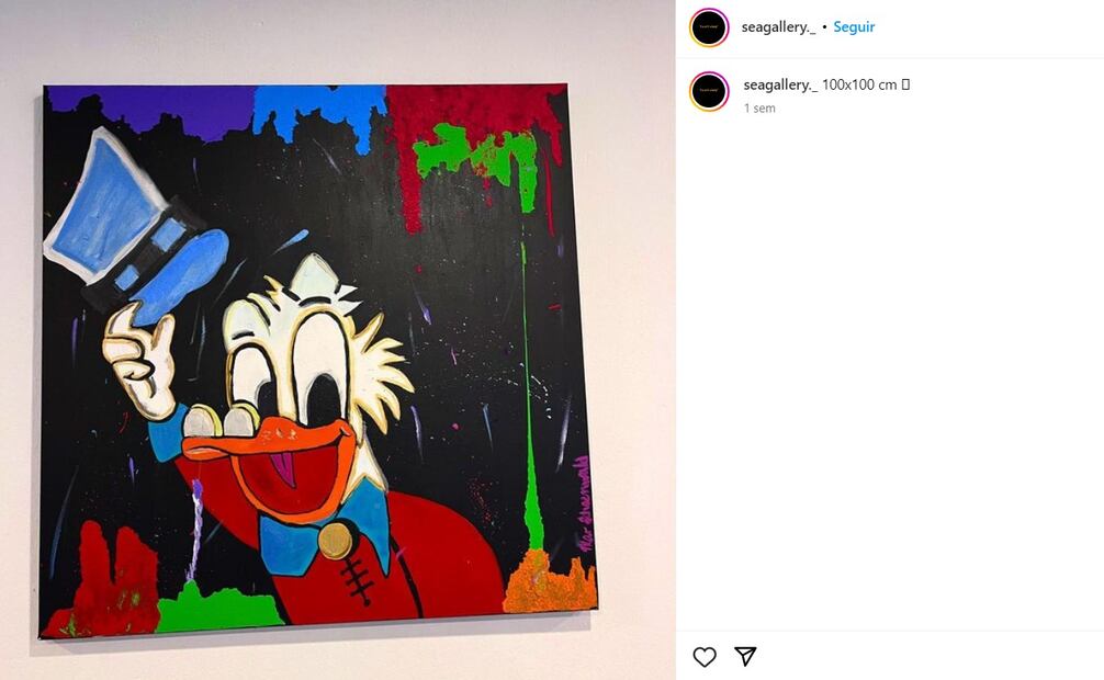 Pinturas de Mar de Regil. Foto: Instagram