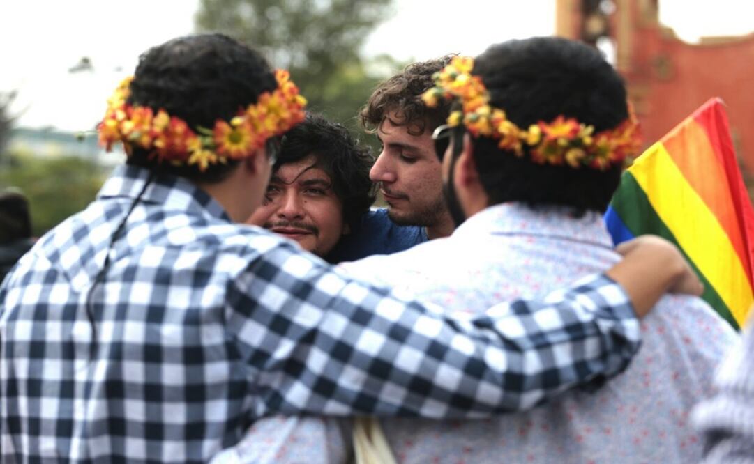 Diputados de Morena presentaron una iniciativa a favor del matrimonio igualitario en Guanajuato. Foto: Berenice Fregoso / EL UNIVERSAL