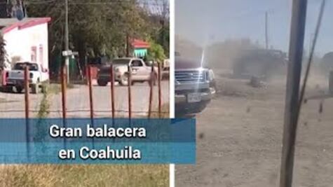 Reportan balacera en Villa Unión, Coahuila