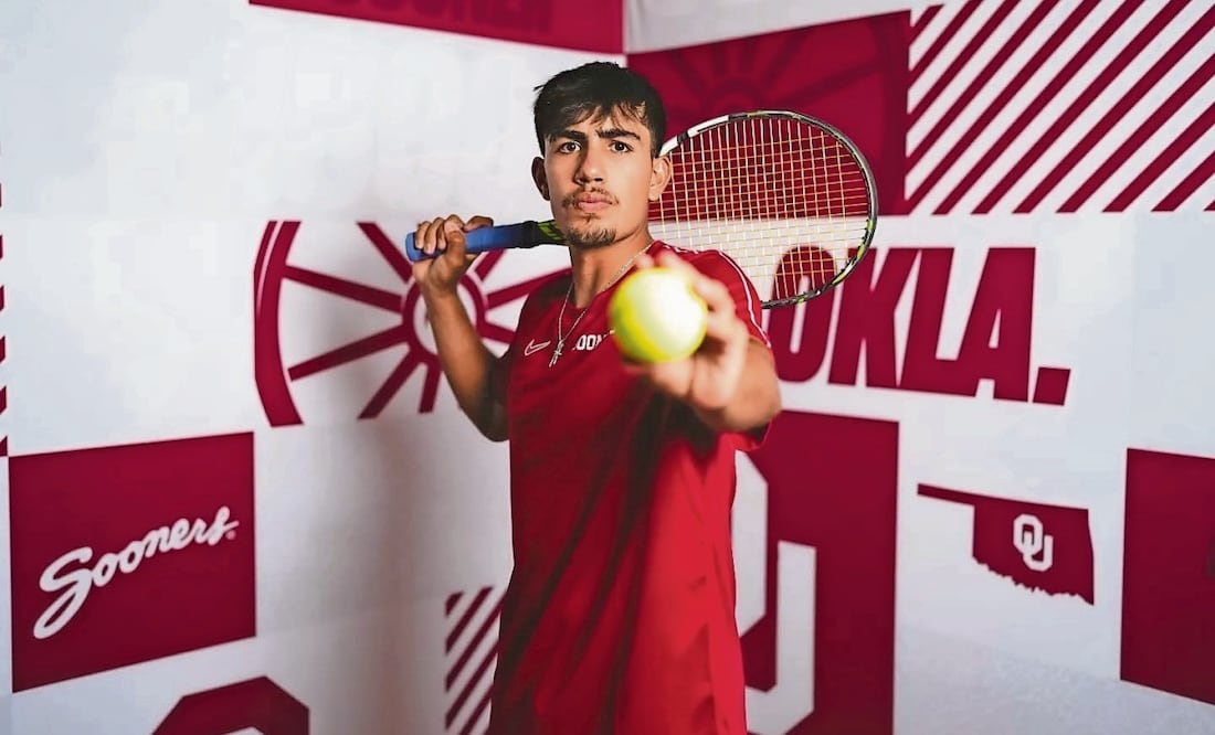 Su primer adversario es el tenista australiano James McCabe. Foto: Instagram