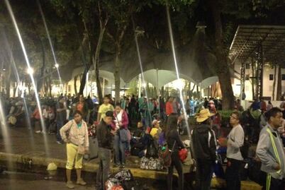 Retiran a maestros de plantón en Bucareli; Van a Ciudadela