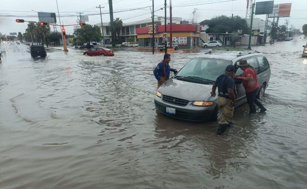 Emiten alerta amarilla para el norte de Veracruz y Tamaulipas por Barry (29/06/2025). Foto: Especial