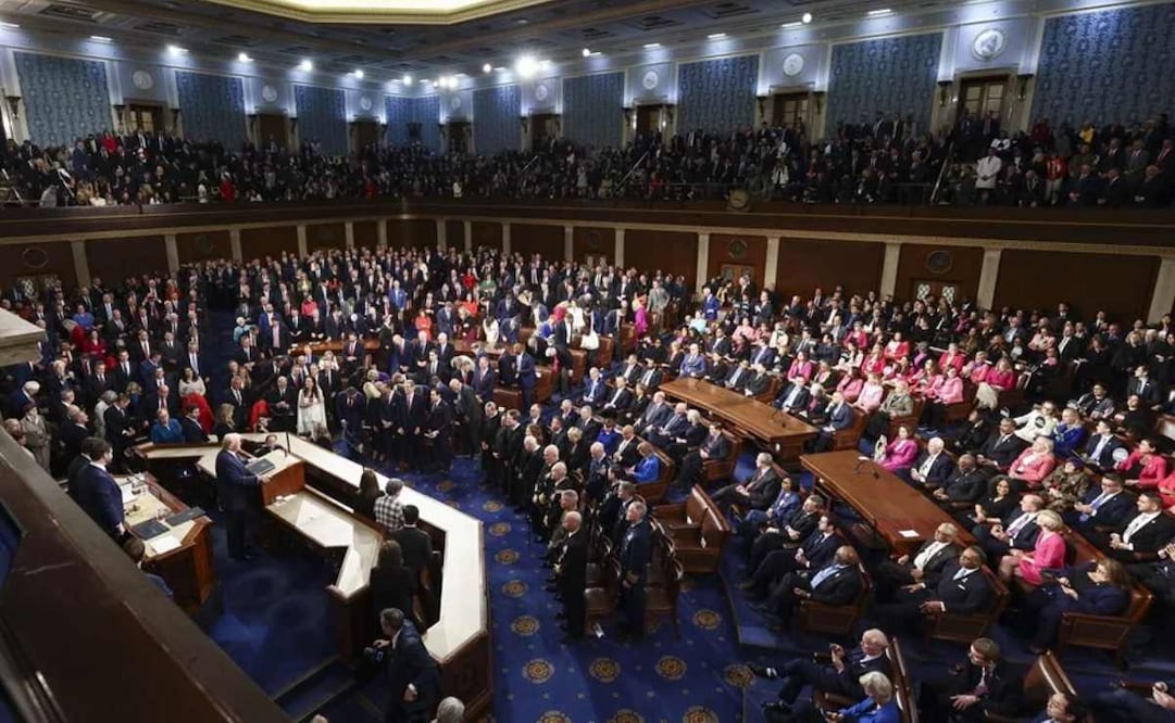 Fotografía de archivo del interior del Congreso de Estados Unidos, en Washington (EE.UU.). Foto: EFE