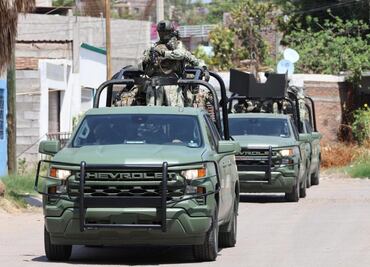 Tres personas detenidas durante altercado entre civiles y fuerzas federales en Guamúchil, Sinaloa; aseguran vehículos y armas de fuego