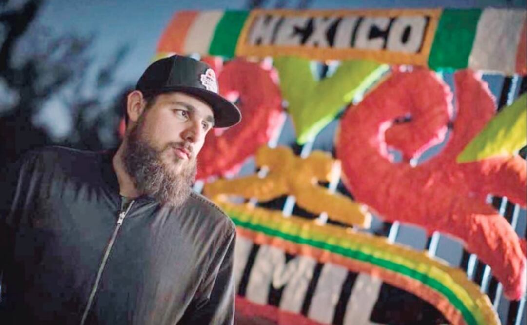 Danger, a rapper from Tijuana, and who is also part of the organization - Photo: COURTESY OF DANGER