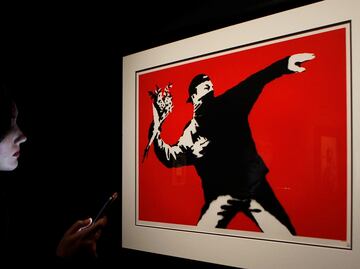 "Banksy, ¿genio o vándalo?", primera exposición de su obra en España