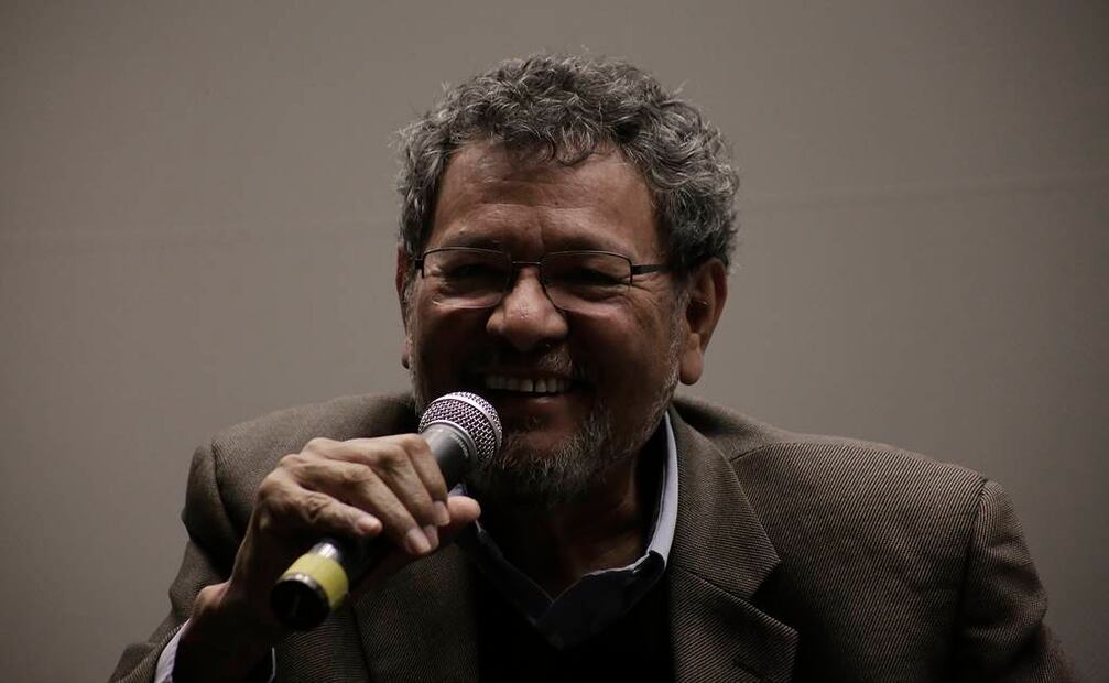 El escritor de novela negra ÉLMER MENDOZA. Foto: ALEJANDRA LEYVA/ EL UNIVERSAL, ARCHIVO