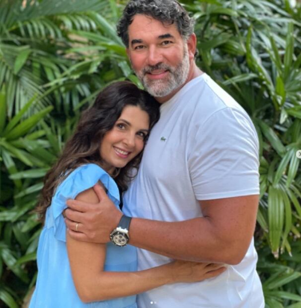 Mayrín Villanueva y Eduardo Santamarina, una de las parejas más estables en el espectáculo mexicano.