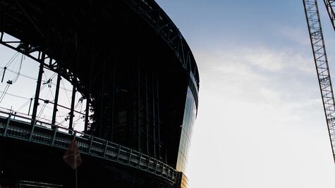 El nuevo estadio de los Raiders... ¿al estilo de Star Wars?