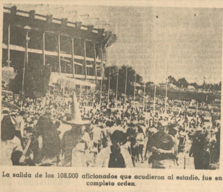 Toneladas de basura, peleas por boletos y propaganda política: así fue la inauguración del Mundial México 70