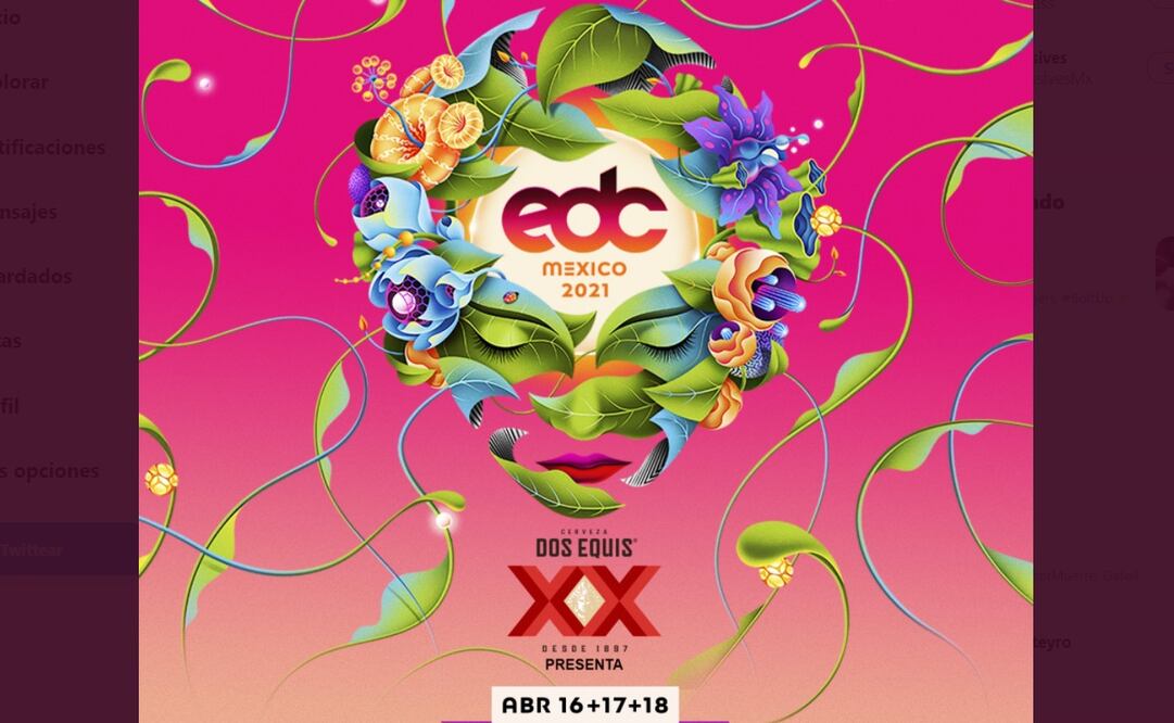 El Festival EDC México. Foto: Captura