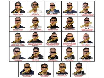Operativo Enjambre: Suman 24 funcionarios detenidos por vínculos con el crimen organizado; los acusan de diversos delitos