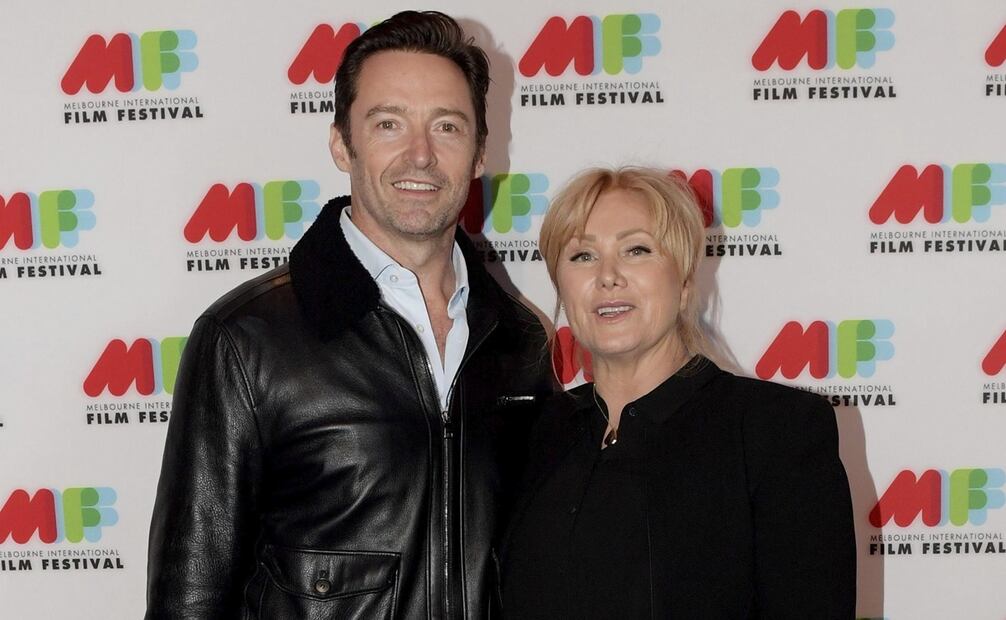 Hugh Jackman y su esposa Deborra-Lee Furness. Foto: Archivo EFE 