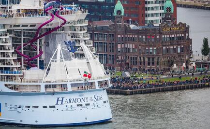 Accidente en crucero más grande del mundo causa un muerto