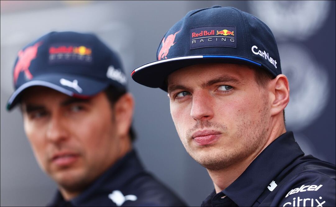 Checo Pérez y Max Verstappen - Foto: AFP