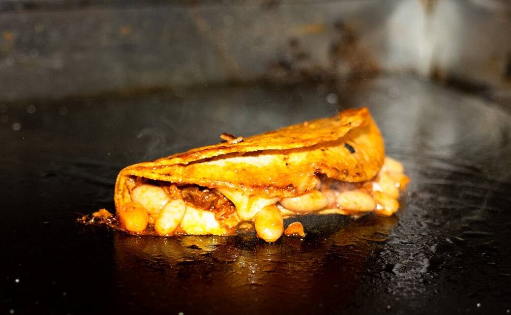 Una de las taquerías donde puedes probar las quesabirrias. Foto: cortesía
