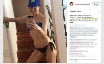 Lorena Meritano posa en bikini