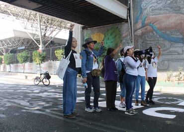 Madres buscadoras bloquean por más de 8 horas Calzada de Tlalpan; denuncian falta de respuesta de autoridades