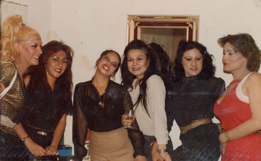 Las Fabulosas: Cinthia Grey, Gabriela Elliot, Corina Del Mar, Gabriela Martell, Emma Yesica Duvali y Narda Rosetti. Foto: Memoria trans