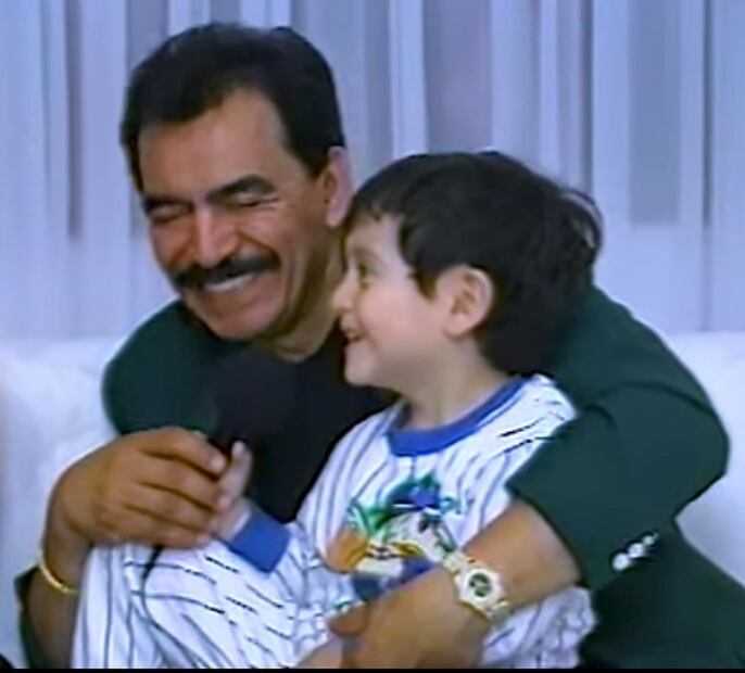 Julian Figueroa y su padre Joan Sebastian (Fuente Instagram @julian_f.f)