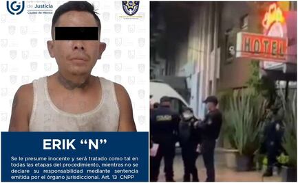Cae sujeto que asesinó a su pareja en hotel de la colonia Tabacalera