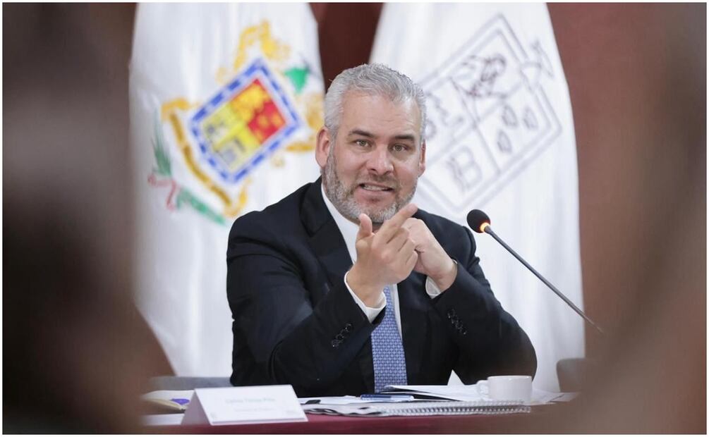 Gobernador de Michoacán, Alfredo Ramírez Bedolla (27/12/2024). Foto: Especial