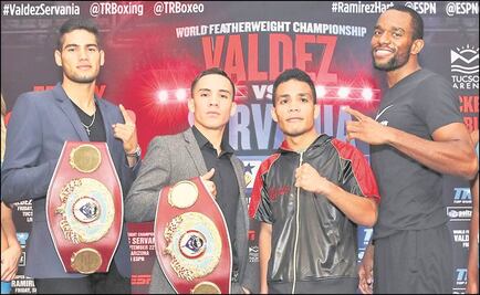 Óscar Valdez defiende fajín