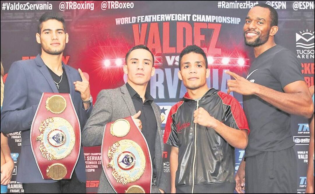 Especial. Valdez se mide con Genesis Servania y Ramírez con Jesse Hart.