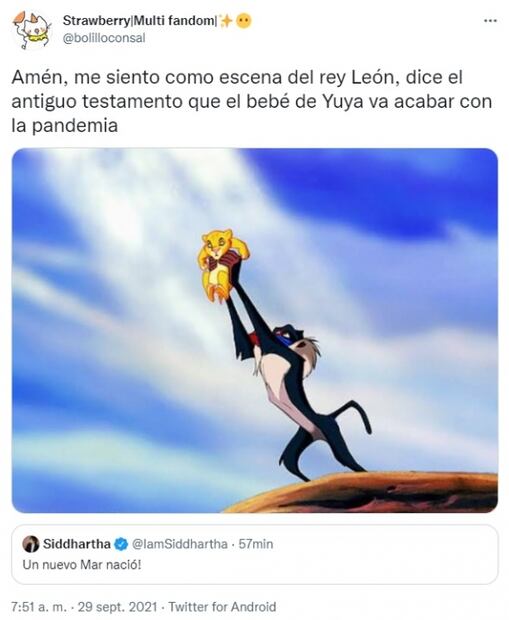 ¡Yuya y Siddhartha ya son padres!