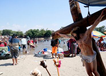 Miles celebran en frontera con Guatemala la feria del Primer Viernes de Cuaresma