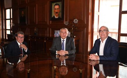 Monreal reúne a Rementería y Adán Augusto para buscar destrabar Inai