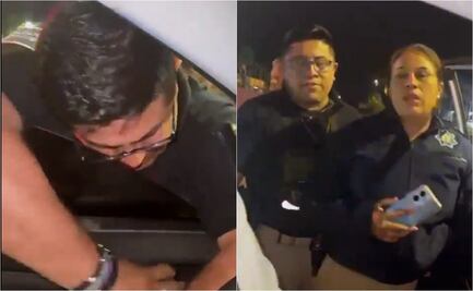 VIDEO: Exhiben a policía municipal agrediendo a conductora en Puebla; autoridades aclaran lo sucedido